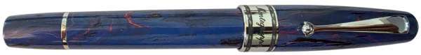 Montegrappa Extra 1930 Ebonite Bespoke Blue Red Fountain Pen Montegrappa Extra 1930 Ebonite Bespoke Blue Red Fountain Pen